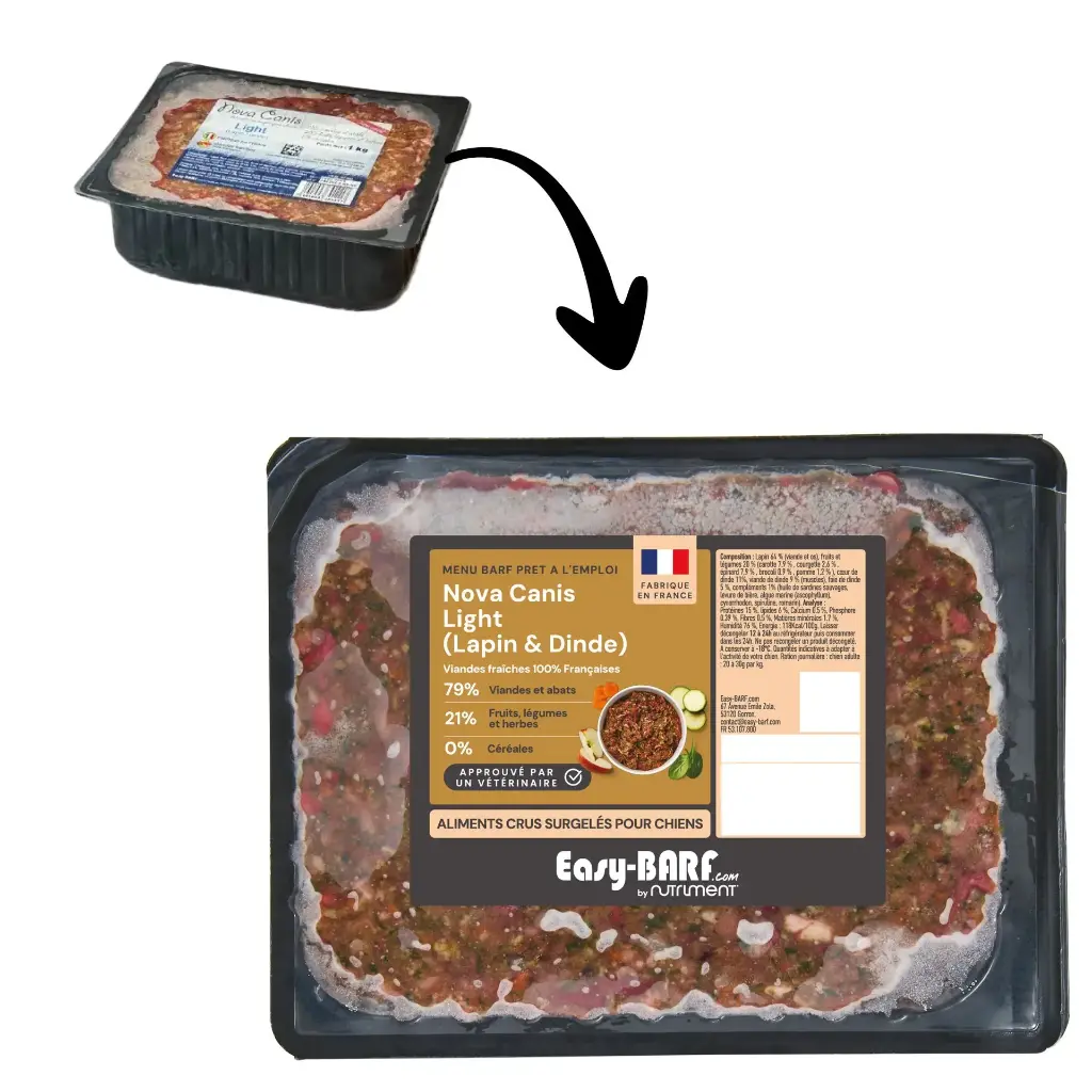Nova Canis LIGHT (lapin/dinde) 20 x 1kg