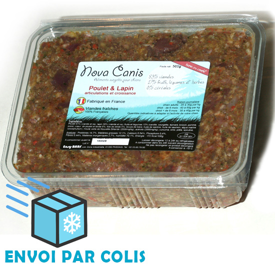 Nova Canis Poulet & Lapin "Articulations" 20 x 1kg