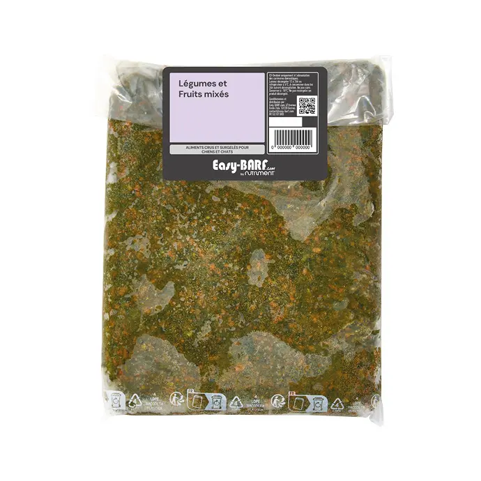 Légumes et Fruits mixés 10 x 1kg