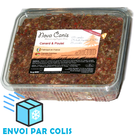 Nova Canis Canard Poulet 20 x 1kg