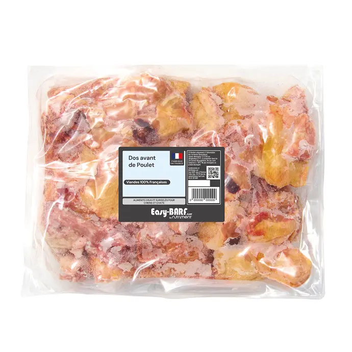 Carton Dos avant de poulet 2 x 10kg
