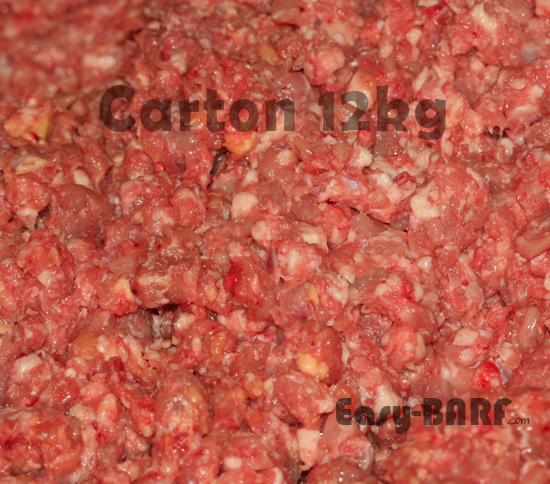 Carton Poulet haché (avec os) 2 x 12kg