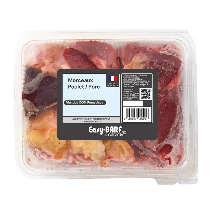 Morceaux Poulet / Porc 20 x 800g