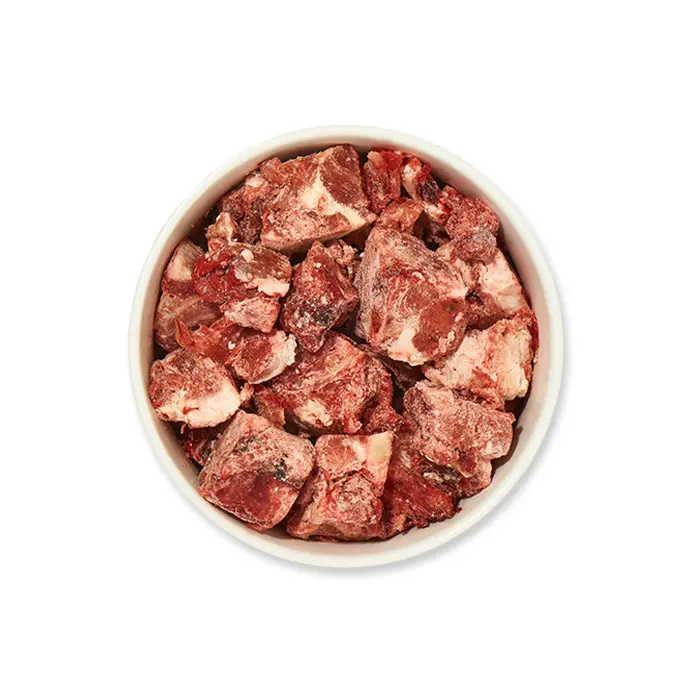 CERF viande en cubes 4 x 3kg