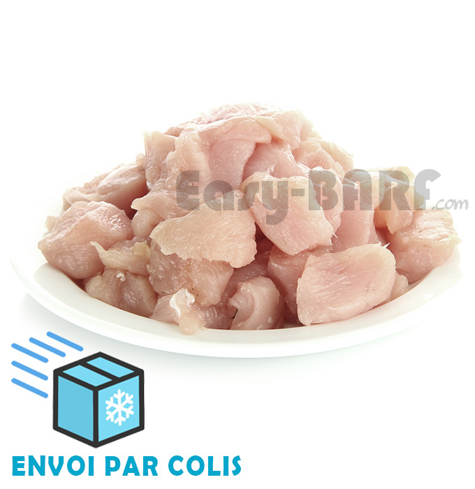 Cubes Filets de Poules 4 x 3kg