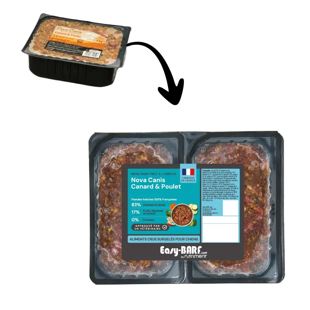 Nova Canis Canard Poulet  32 x 500g