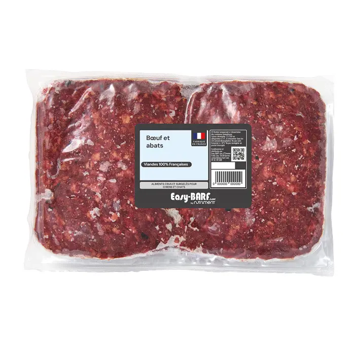 Boeuf & abats 10 x 2kg