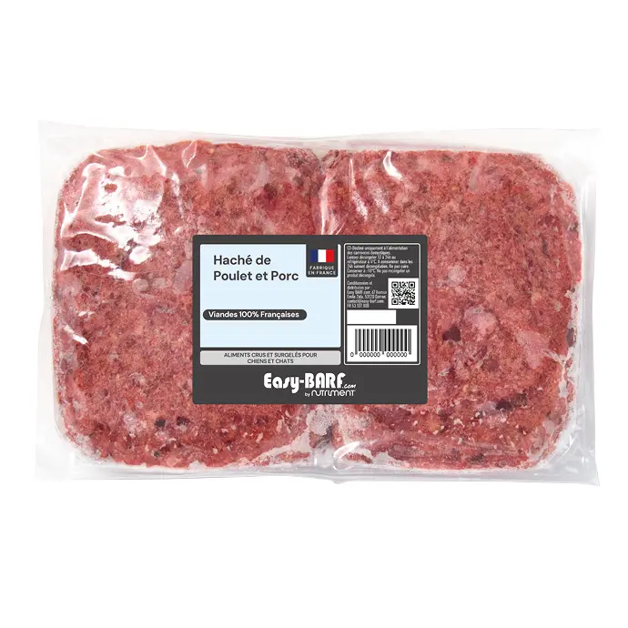 Haché Poulet & Porc 10 x 2kg