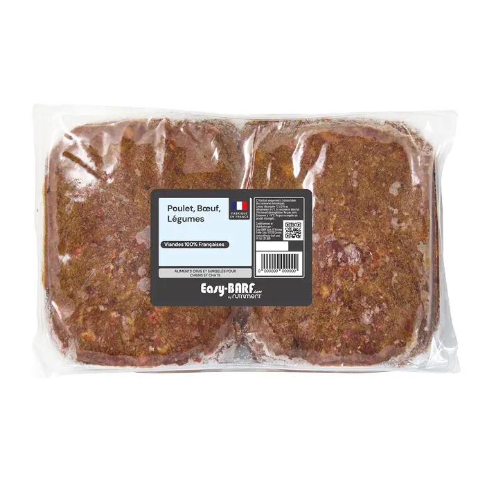 Poulet Boeuf Légumes 10x2kg