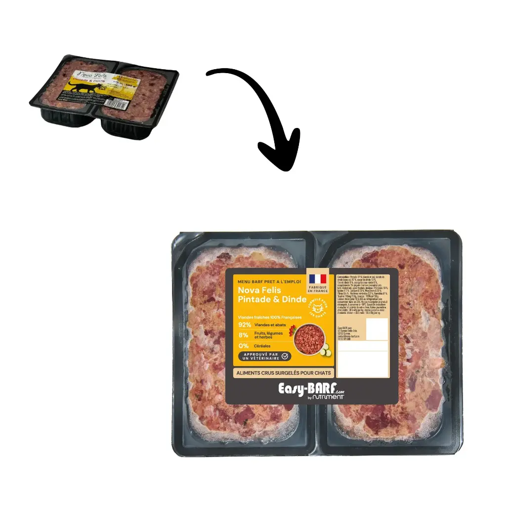 Nova Felis Pintade & Dinde 16 x 500g