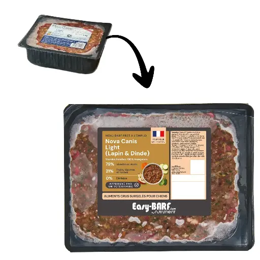 [G061] Nova Canis LIGHT (lapin/dinde) 20 x 1kg