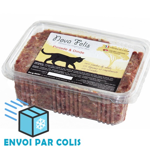 [F101] Nova Felis Pintade & Dinde 10 x 1kg