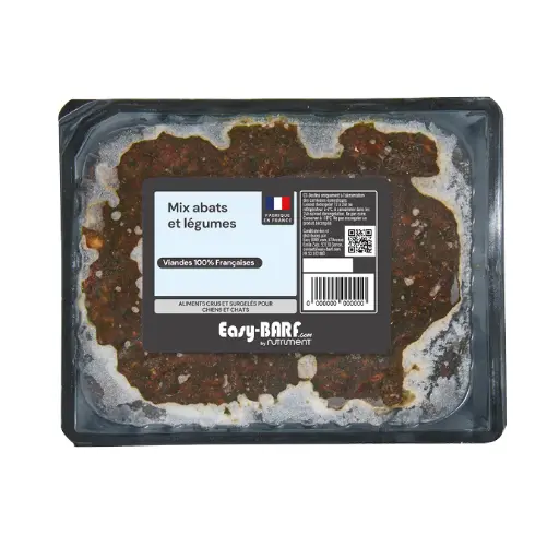 [B421] Mix abats et légumes 10 x 1kg