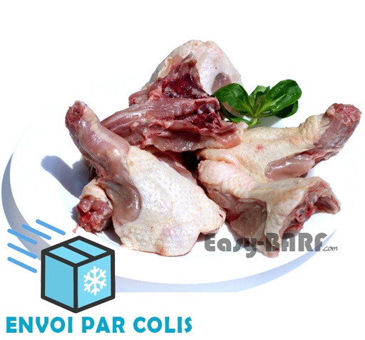 [A201] Dos avant de poulet 4 x 3kg