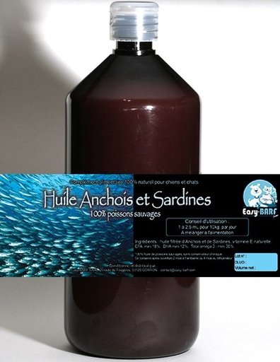 Huile Anchois et Sardines (lot de 5)