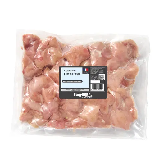 [A183] Cubes Filets de Poules 4 x 3kg
