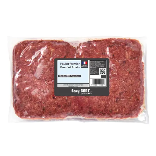 [C042] Poulet fermier, boeuf, abats 10x2kg
